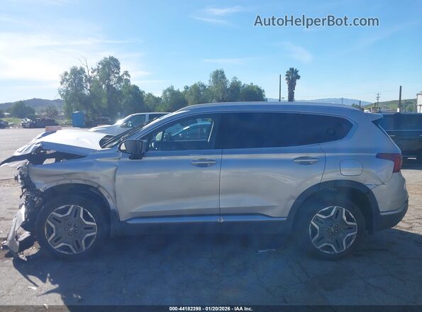 KM8S5DA17NU046350 2022 HYUNDAI SANTA FE HYBRID Silver Панорамний вид салону 360°
