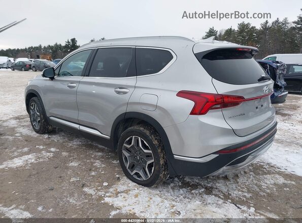 KM8S7DA20NU047682 2022 HYUNDAI SANTA FE PLUG-IN HYBRID Silver 