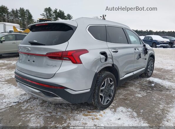 KM8S7DA20NU047682 2022 HYUNDAI SANTA FE PLUG-IN HYBRID Silver 