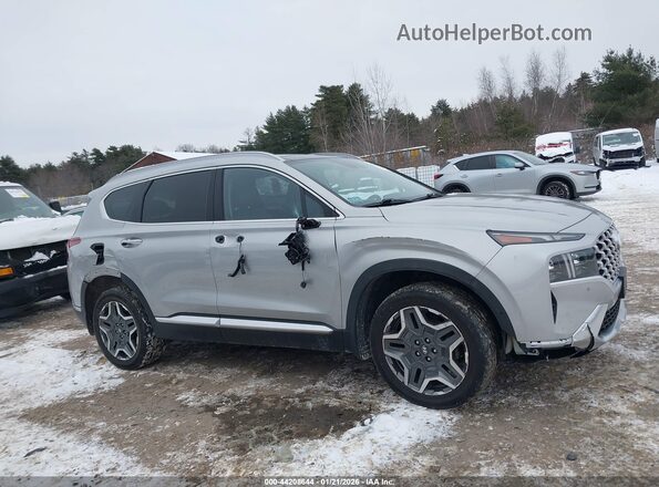 KM8S7DA20NU047682 2022 HYUNDAI SANTA FE PLUG-IN HYBRID Silver 
