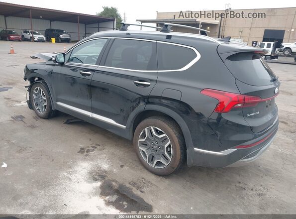 KM8S7DA22PU069234 2023 HYUNDAI SANTA FE PLUG-IN HYBRID Black Trasero izquierdo
