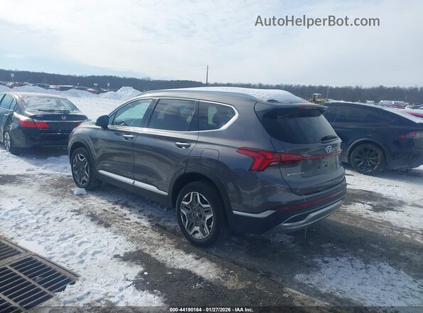 KM8S7DA25PU100007 2023 HYUNDAI SANTA FE PLUG-IN HYBRID Серый Задняя левая четверть