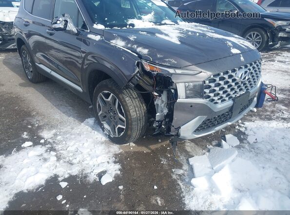 KM8S7DA25PU100007 2023 HYUNDAI SANTA FE PLUG-IN HYBRID Серый Вид спереди
