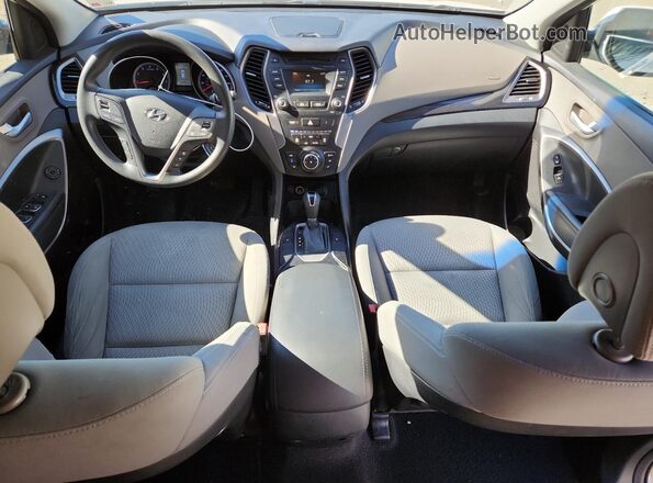 KM8SM4HF0GU147494 2016 HYUNDAI SANTA White Вид панелі приладів