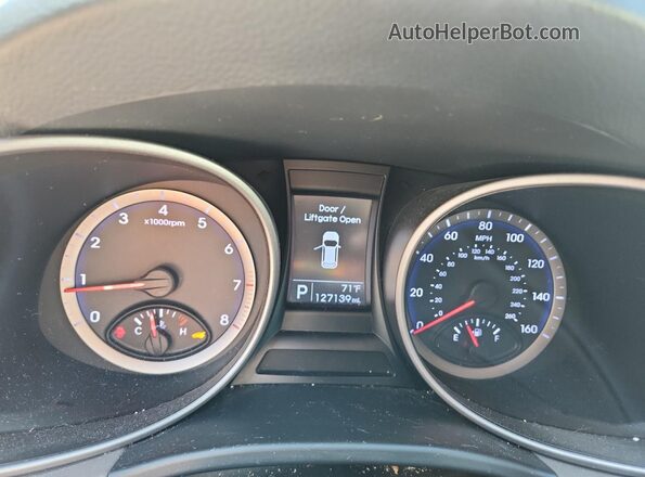 KM8SM4HF0GU147494 2016 HYUNDAI SANTA White Вид щитка приладів