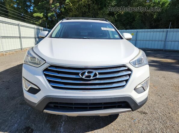 KM8SM4HF0GU147494 2016 HYUNDAI SANTA White Вид спереду