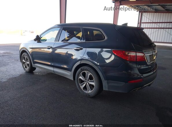 KM8SM4HF0GU152727 2016 HYUNDAI SANTA FE Gray Հետևի ձախ
