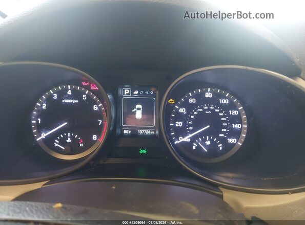 KM8SM4HF2HU167408 2017 HYUNDAI SANTA FE Dark Brown Вид задніх сидінь