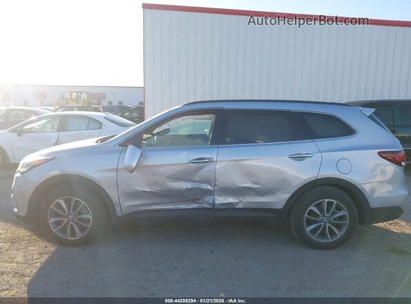 KM8SM4HF2JU273668 2018 HYUNDAI SANTA FE Серебряный Панорамный вид салона 360°