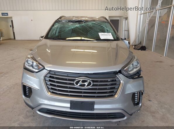 KM8SMDHF9JU291374 2018 HYUNDAI SANTA FE Silver Սալոնի հետևի տեսք