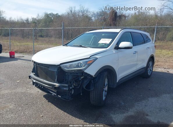KM8SN4HF8KU299920 2019 HYUNDAI SANTA FE XL White Vista tres cuartos delantera izquierda