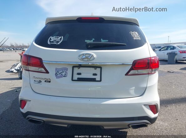 KM8SN4HF8KU299920 2019 HYUNDAI SANTA FE XL White 