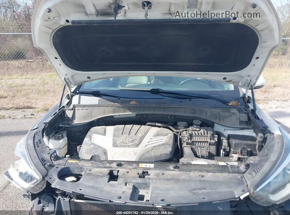 KM8SN4HF8KU299920 2019 HYUNDAI SANTA FE XL White Vista trasera