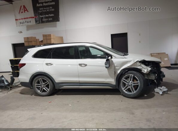 KM8SR4HF6JU282083 2018 HYUNDAI SANTA FE White 