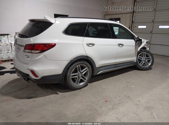KM8SR4HF6JU282083 2018 HYUNDAI SANTA FE White 
