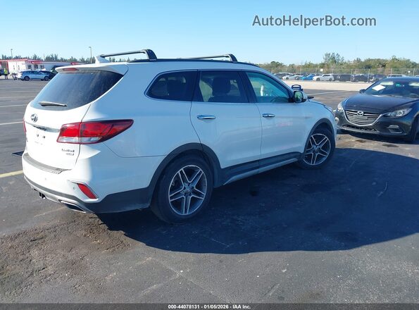 KM8SR4HFXKU309075 2019 HYUNDAI SANTA FE XL White 
