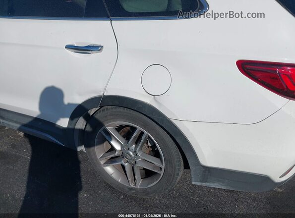 KM8SR4HFXKU309075 2019 HYUNDAI SANTA FE XL White 