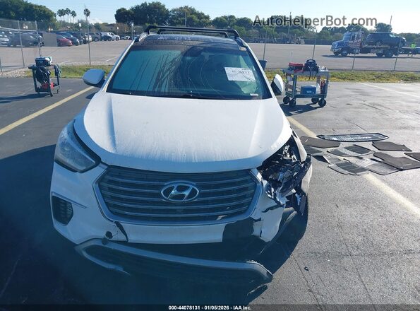 KM8SR4HFXKU309075 2019 HYUNDAI SANTA FE XL White 