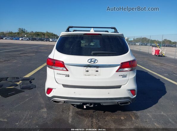 KM8SR4HFXKU309075 2019 HYUNDAI SANTA FE XL White 