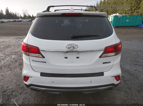KM8SRDHF7HU243383 2017 HYUNDAI SANTA FE White 