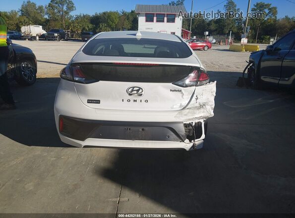 KMHC05LC0NU278294 2022 HYUNDAI IONIQ HYBRID White 
