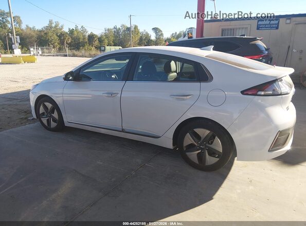 KMHC05LC0NU278294 2022 HYUNDAI IONIQ HYBRID White Панорамний вид салону 360°