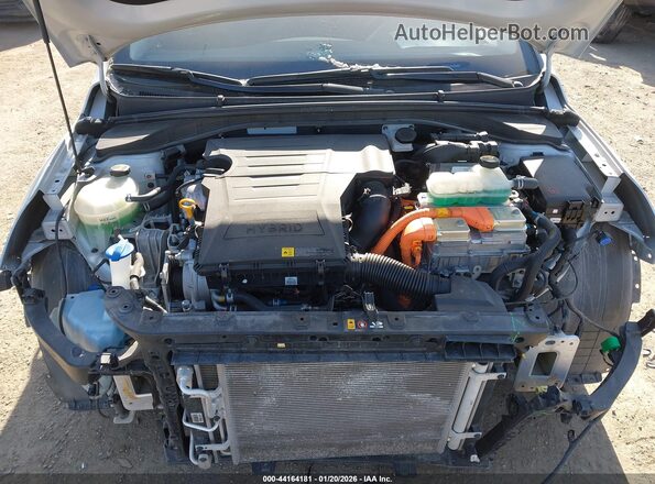 KMHC05LC2KU110488 2019 HYUNDAI IONIQ HYBRID Silver Vista trasera