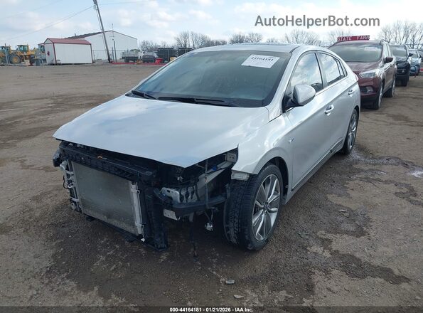 KMHC05LC2KU110488 2019 HYUNDAI IONIQ HYBRID Silver Vista frontal