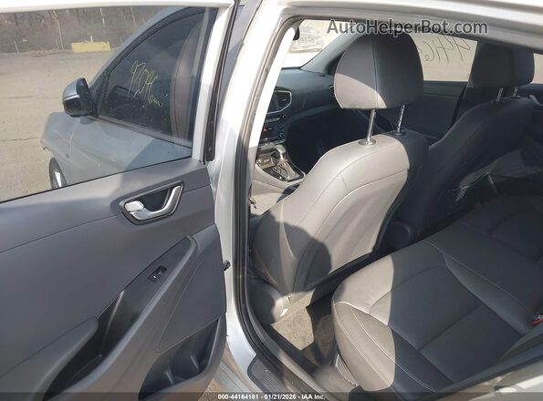 KMHC05LC2KU110488 2019 HYUNDAI IONIQ HYBRID Silver Vista de la etiqueta del VIN