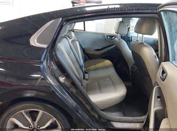KMHC05LC6HU026635 2017 HYUNDAI IONIQ HYBRID Black Vista de la etiqueta del VIN