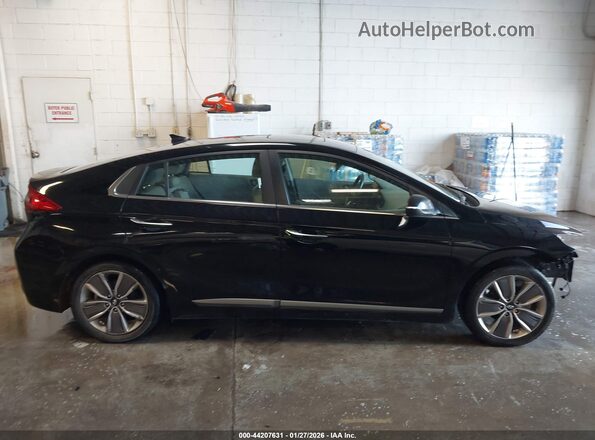 KMHC05LC6HU026635 2017 HYUNDAI IONIQ HYBRID Black Vista interior de 360 grados