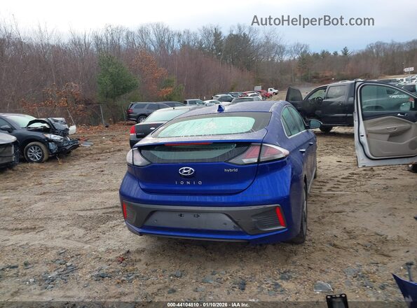 KMHC05LC8NU278155 2022 HYUNDAI IONIQ HYBRID Blue Rear right