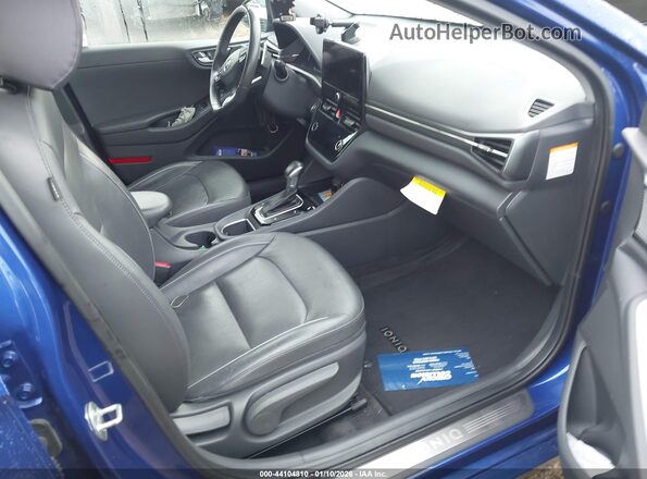 KMHC05LC8NU278155 2022 HYUNDAI IONIQ HYBRID Blue Front interior view