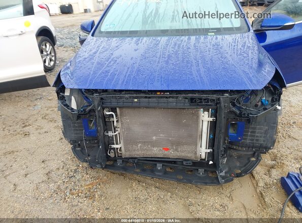 KMHC05LC8NU278155 2022 HYUNDAI IONIQ HYBRID Blue Front view