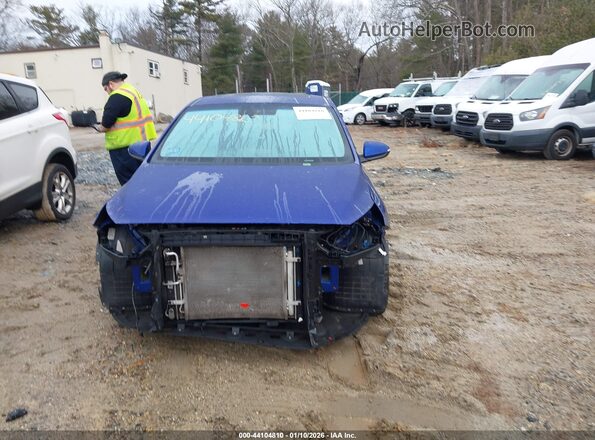KMHC05LC8NU278155 2022 HYUNDAI IONIQ HYBRID Blue Rear interior view
