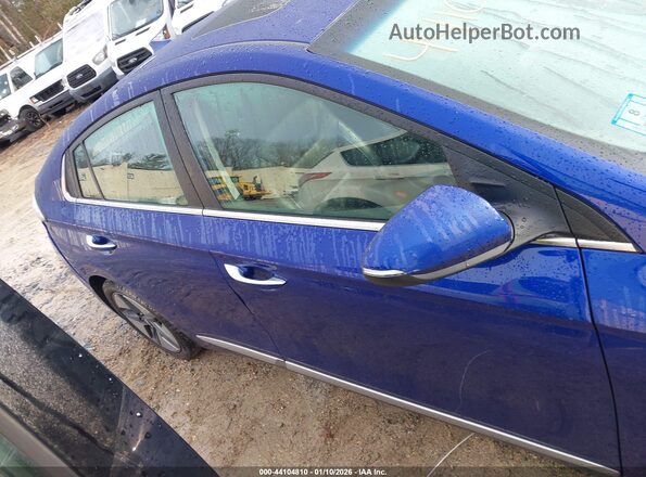 KMHC05LC8NU278155 2022 HYUNDAI IONIQ HYBRID Blue 360 interior view