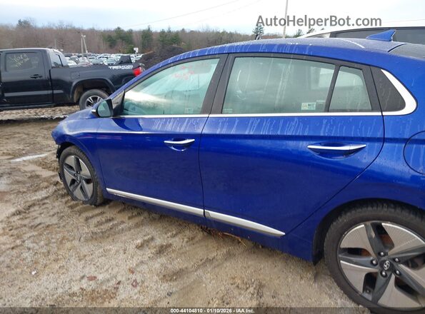 KMHC05LC8NU278155 2022 HYUNDAI IONIQ HYBRID Blue 