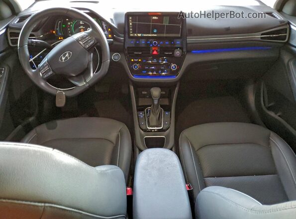 KMHC05LC9NU269142 2022 HYUNDAI IONIQ White Dashboard view
