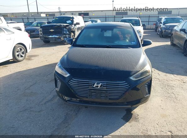 KMHC05LCXHU026072 2017 HYUNDAI IONIQ HYBRID Black 