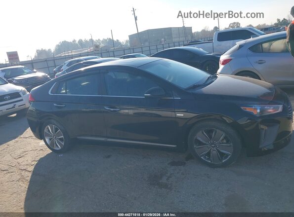 KMHC05LCXHU026072 2017 HYUNDAI IONIQ HYBRID Black 