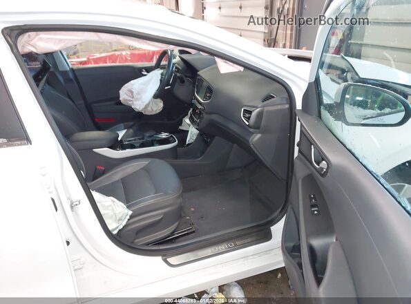 KMHC05LH2KU044777 2019 HYUNDAI IONIQ ELECTRIC White Սալոնի դիմացի տեսք