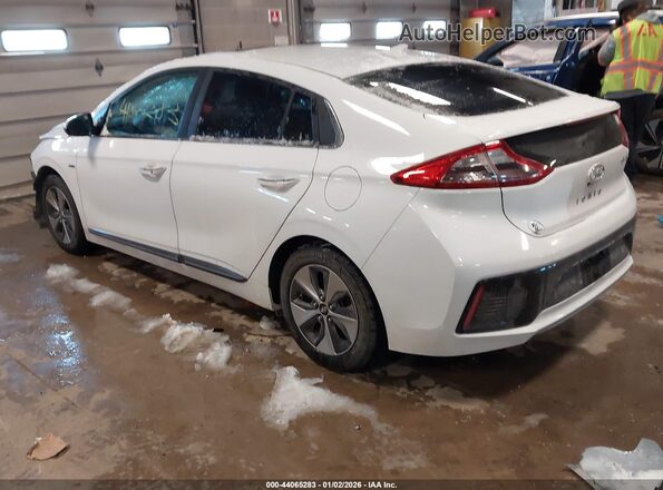 KMHC05LH2KU044777 2019 HYUNDAI IONIQ ELECTRIC White Հետևի ձախ