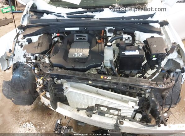 KMHC05LH2KU044777 2019 HYUNDAI IONIQ ELECTRIC White Հետևի տեսք