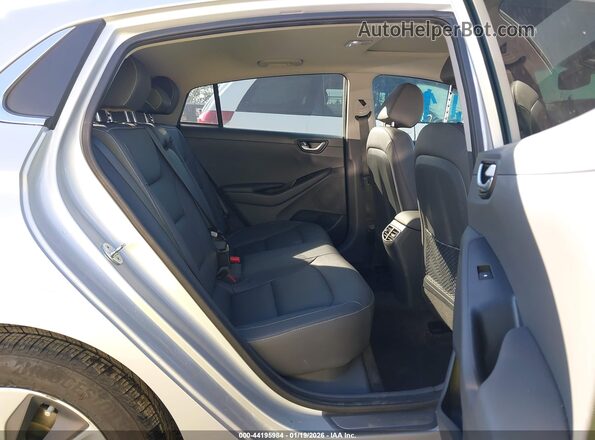 KMHC05LH2KU048926 2019 HYUNDAI IONIQ ELECTRIC Silver VIN კოდის სტიკერის ხედი