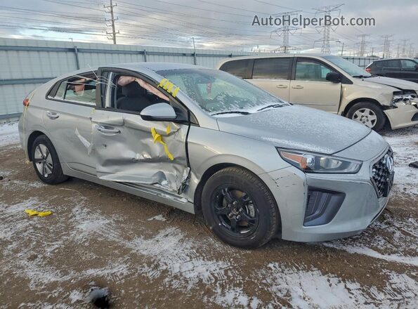KMHC65LC1MU258164 2021 HYUNDAI IONIQ Silver Delantero derecho