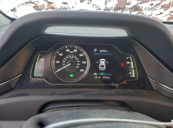 KMHC65LC1MU258164 2021 HYUNDAI IONIQ Silver Vista del cuadro de instrumentos