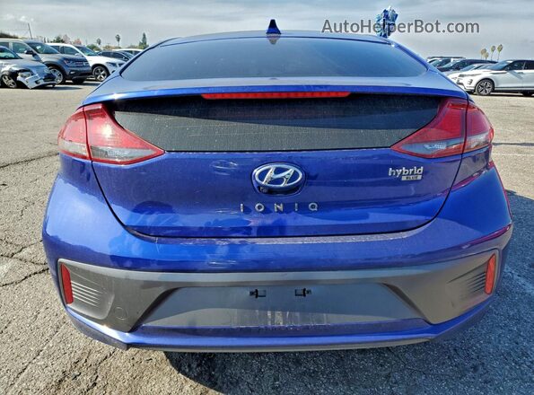 KMHC65LC2NU270289 2022 HYUNDAI IONIQ Blue Հետևի տեսք