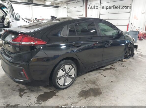 KMHC65LC3HU025022 2017 HYUNDAI IONIQ HYBRID Black Задня права чверть