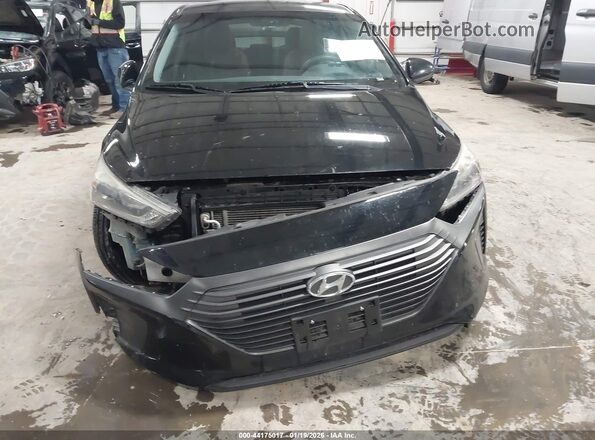 KMHC65LC3HU025022 2017 HYUNDAI IONIQ HYBRID Black Вид спереду
