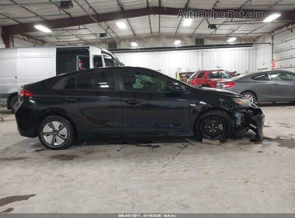 KMHC65LC3HU025022 2017 HYUNDAI IONIQ HYBRID Black Панорамний вид салону 360°